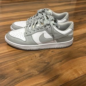 Grey Fog Nike dunks Authentic